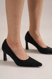 Beast Fashion Faux Suede Point Toe Pumps - Trendsi - Flyclothing LLC