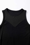 Round Neck Sleeveless Bodysuit - Trendsi - Flyclothing LLC