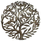 Steel Drum Art - 24 inch Tree of Life - Croix des Bouquets - Croix des Bouquets - Flyclothing LLC