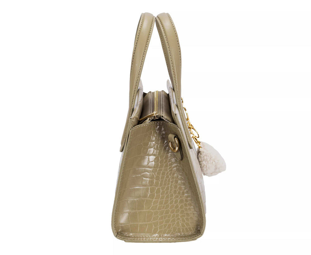 David Jones Crocodile Pattern Handbag - Trendsi - Flyclothing LLC
