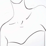 Dainty Amethyst Bar Necklace - Barse Jewelry - Flyclothing LLC