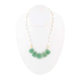 Dani Aventurine and Pearl Necklace - Barse Jewelry - Flyclothing LLC