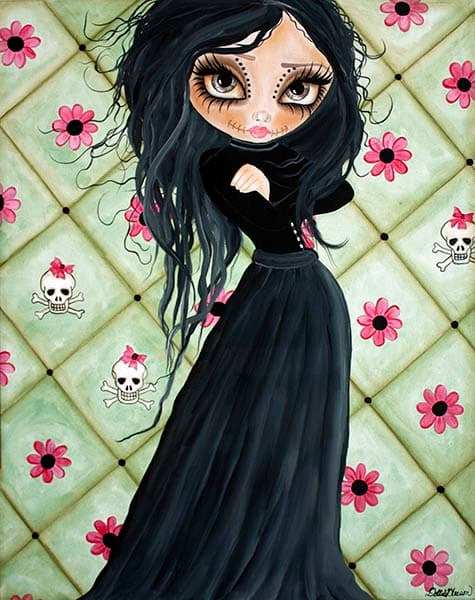 Black Market Art Company Day of the Dead No. 3 Print - Black Market Art Company - Flyclothing LLC