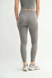 MONO B Venice Cloud Light Sculpt High-Waisted Leggings - Trendsi - Flyclothing LLC