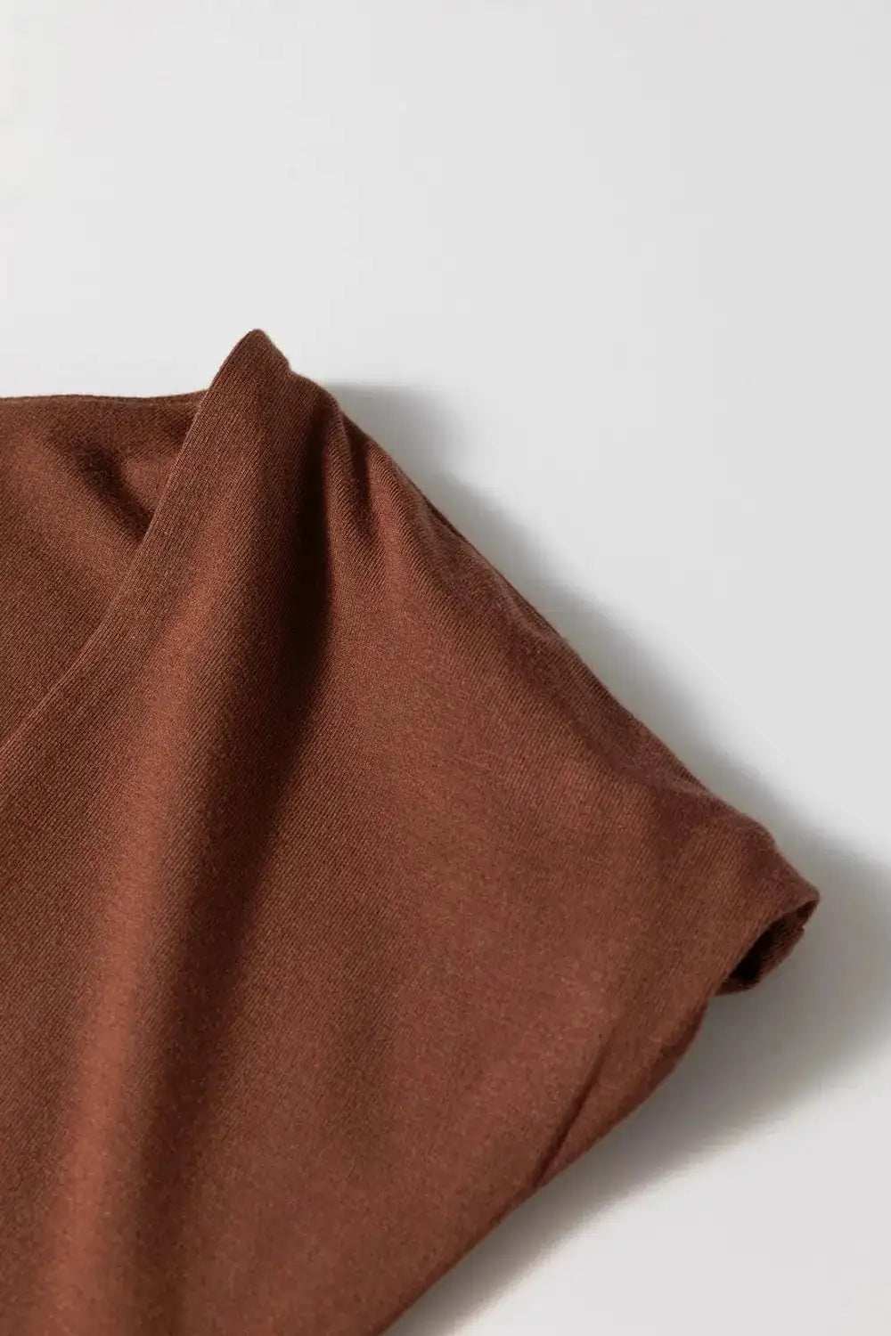Round Neck Slim Cap Sleeve Top - Trendsi - Flyclothing LLC