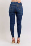 Judy Blue Full Size Embroidered High Rise Skinny Jeans Plus Size - Trendsi - Flyclothing LLC