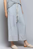 POL Elastic Waistband Wide Leg Pants with Drawstring - Trendsi - Flyclothing LLC