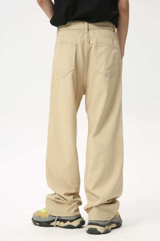 Wide Leg Jeans with Pockets - Trendsi - Flyclothing LLC