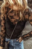 Surplice Cami and Lace Long Sleeve Cover Up Set - Trendsi - Flyclothing LLC