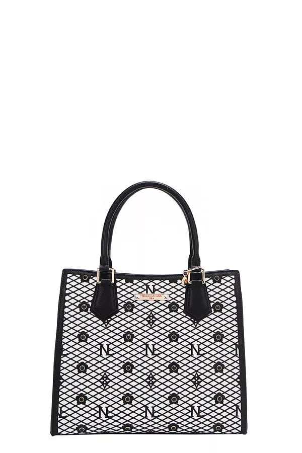 Nicole Lee USA Structured Tote Bag - Trendsi - Flyclothing LLC