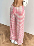 Tied Striped Wide Leg Pants - Trendsi - Flyclothing LLC