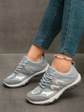 Contrast Lace Up Athletic - Trendsi - Flyclothing LLC