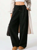 Drawstring Wide Leg Pants - Trendsi - Flyclothing LLC