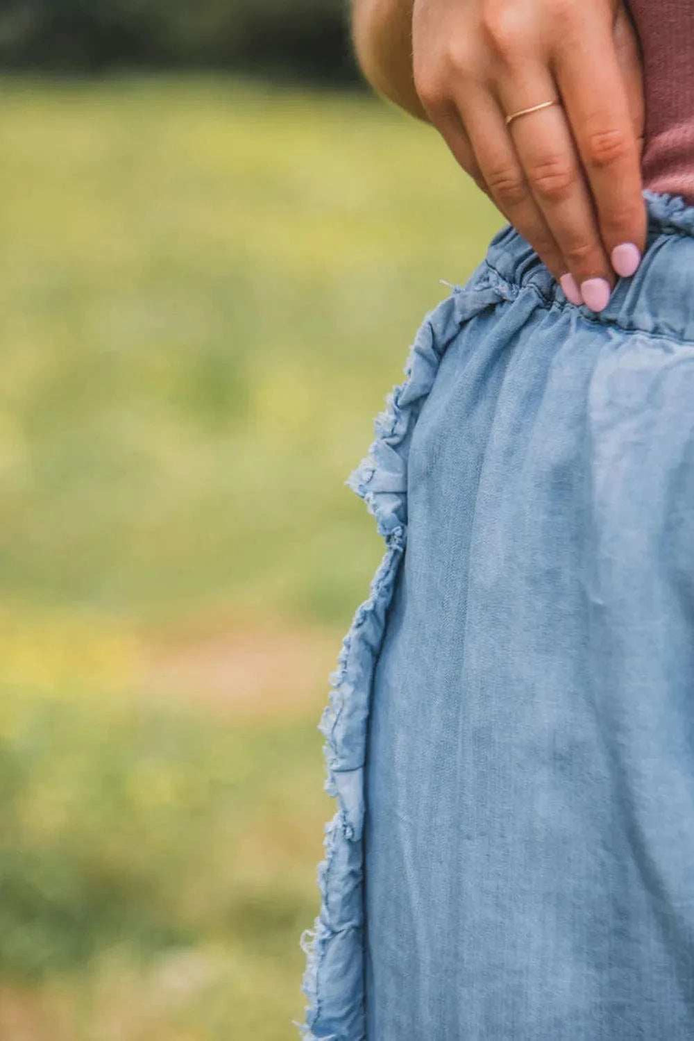 Raw Hem Wide Leg Jeans - Trendsi - Flyclothing LLC