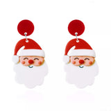 Christmas Acrylic Dangle Earrings - Trendsi - Flyclothing LLC