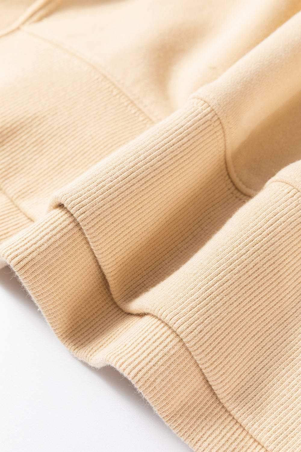 Contrast Round Neck Long Sleeve Sweatshirt - Trendsi - Flyclothing LLC