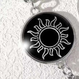 2-Piece Glow-in-the-Dark Sun Moon Bracelet - Trendsi - Flyclothing LLC