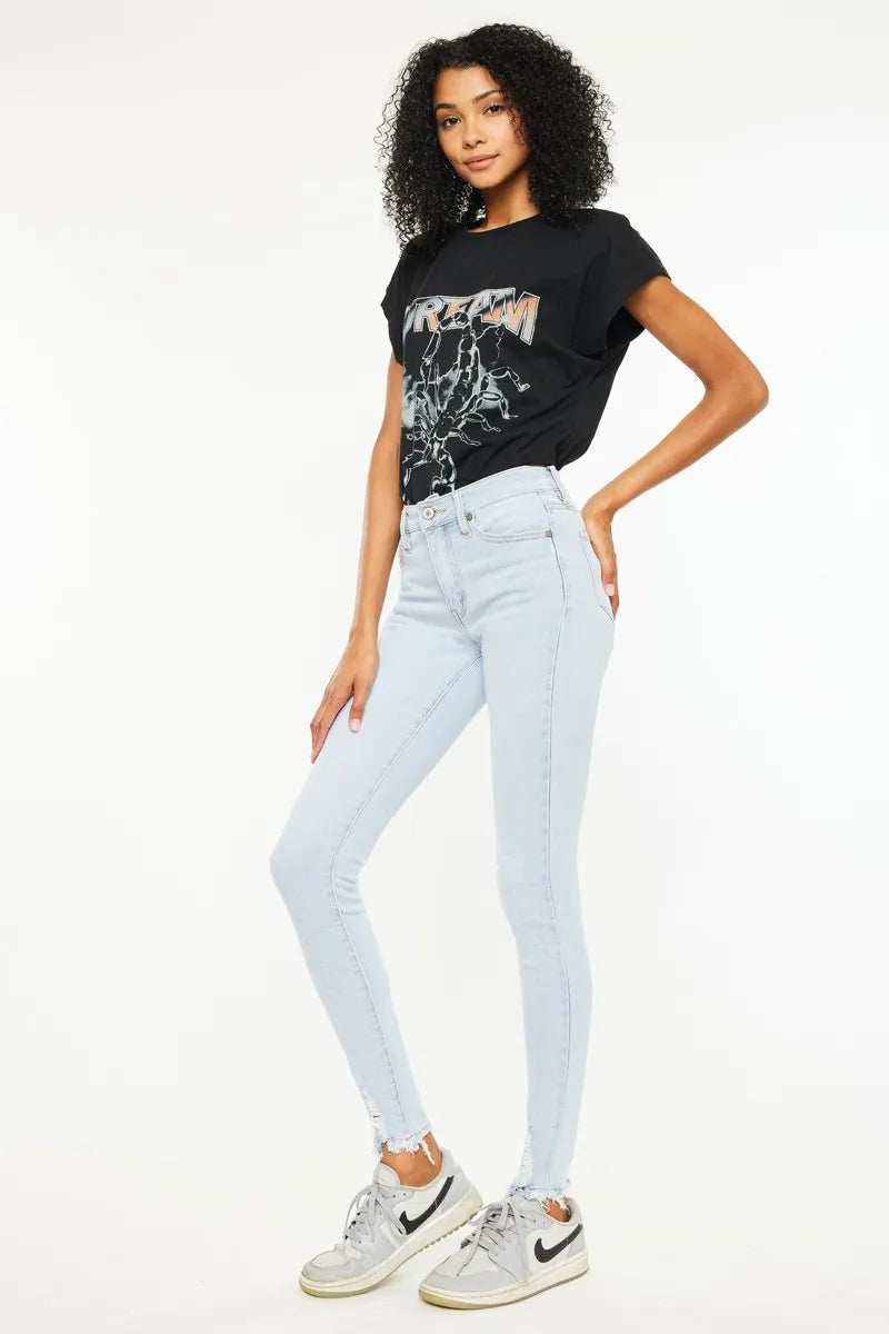 Kancan High Rise Super Skinny Jeans - Trendsi - Flyclothing LLC