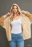 Umgee Sequined French Terry Jacket - Trendsi - Flyclothing LLC