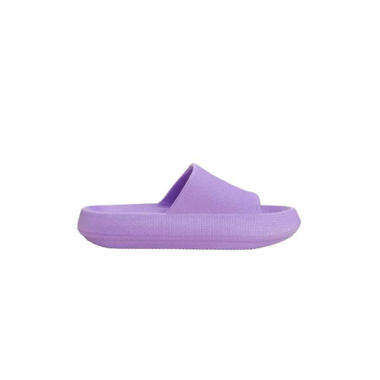 Open Toe Platform Slippers - Trendsi - Flyclothing LLC