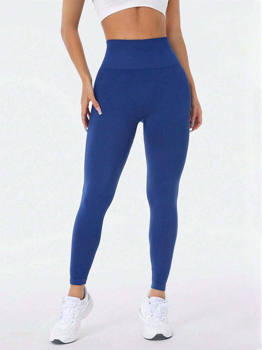 High Waist Active Leggings - Trendsi - Flyclothing LLC