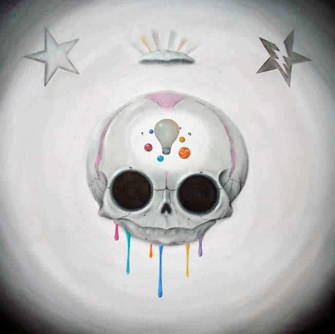 Black Market Art Company Deep in the Skull Print - Black Market Art Company - Flyclothing LLC