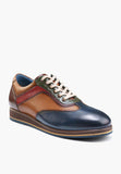 Denver Sneaker Navy Cognac