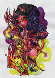 Black Market Art Company Devilicious Print - Black Market Art Company - Flyclothing LLC