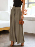 Wide Leg Pants with Pockets - Trendsi - Flyclothing LLC