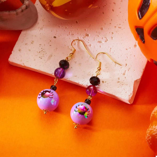 Halloween Acrylic Drop Earrings - Trendsi - Flyclothing LLC