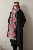 Fringe Argyle Polyester Scarf - Trendsi - Flyclothing LLC