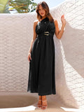 Single Shoulder Midi Dress - Trendsi - Flyclothing LLC