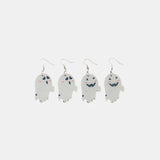 2 Piece Alloy Acrylic Ghost Dangle Earrings - Trendsi - Flyclothing LLC