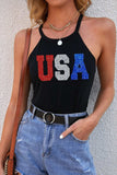 USA Grecian Neck Cami - Trendsi - Flyclothing LLC