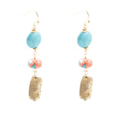 Druzy Drops Earrings - Barse Jewelry - Flyclothing LLC