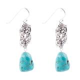 Durango Lace Turquoise Drop Earring - Barse Jewelry - Flyclothing LLC