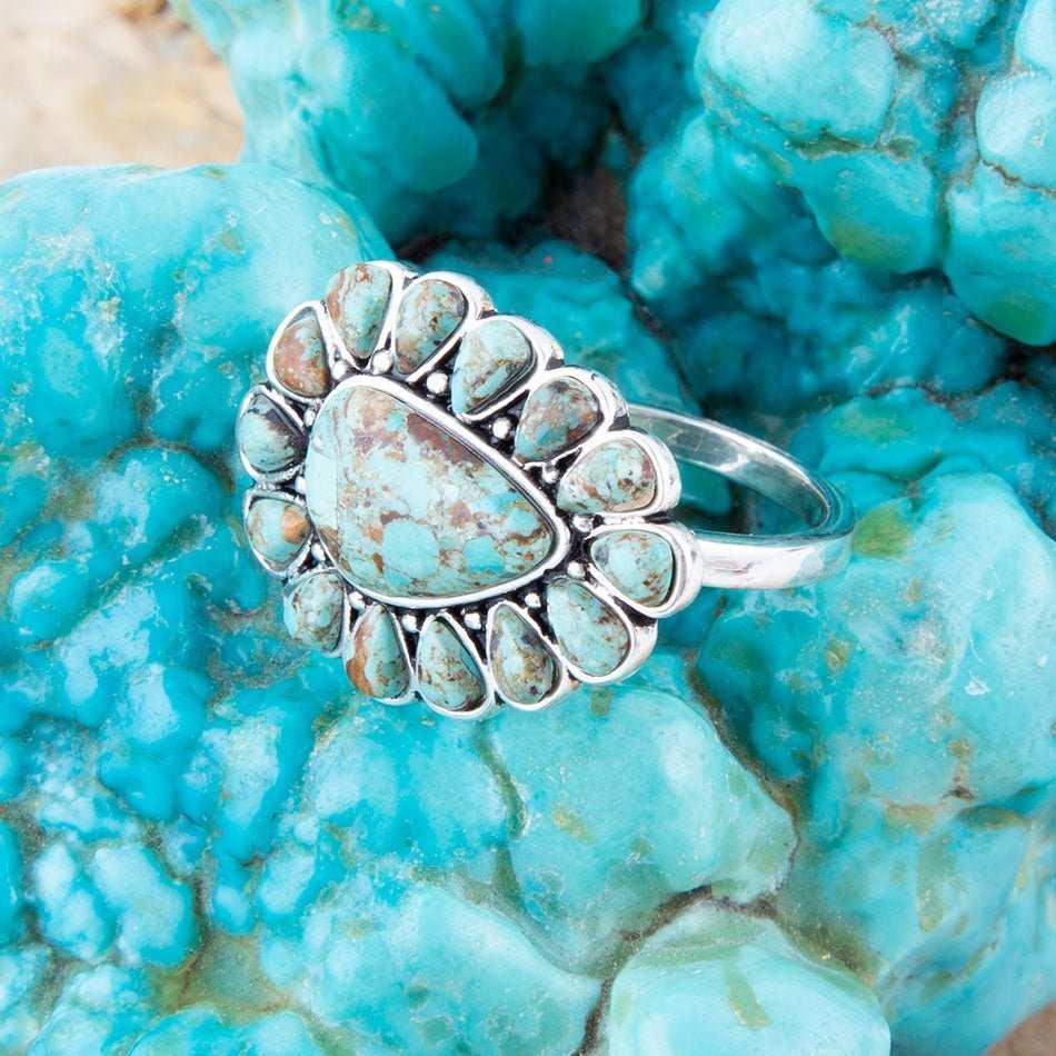Durango Turquoise Multi-Stone Ring - Barse Jewelry - Flyclothing LLC