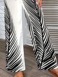 Printed Wide Leg Pants - Trendsi - Flyclothing LLC