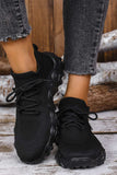 Mesh Lace-Up Round Toe Athletic - Trendsi - Flyclothing LLC