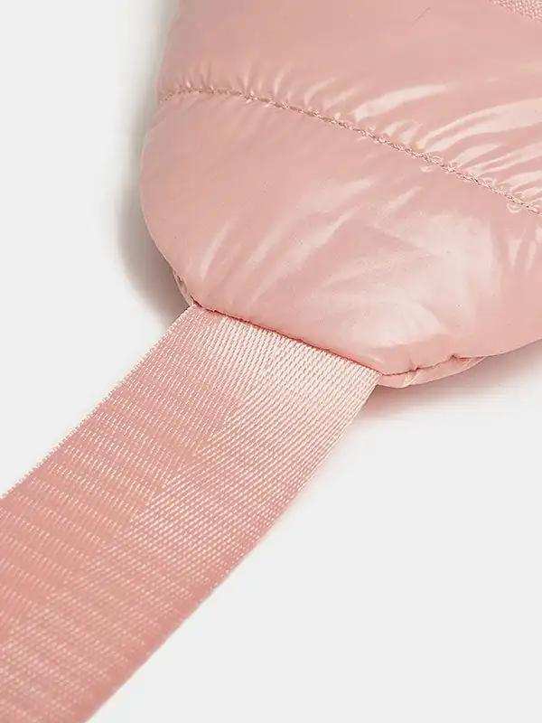 Quilted Adjustable Strap Puffy Sling Bag - Trendsi - Flyclothing LLC