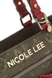 Nicole Lee USA Multi-Compartment Convertible Tote Bag - Trendsi - Flyclothing LLC