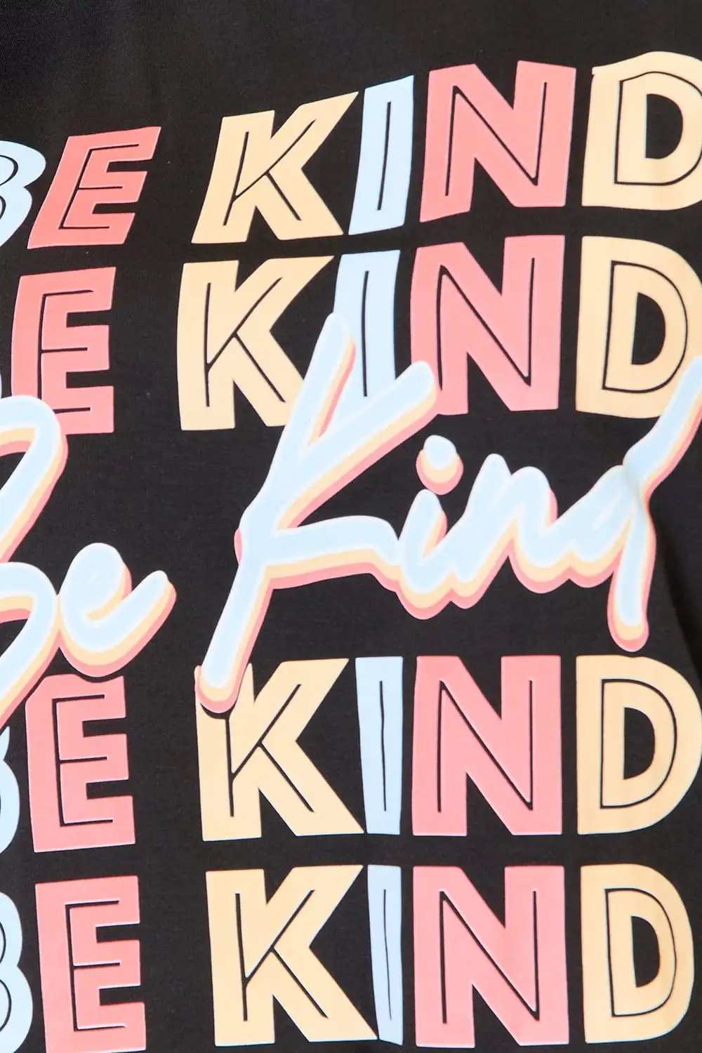 Simply Love BE KIND Graphic Round Neck T-Shirt - Trendsi - Flyclothing LLC