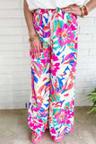 Printed Wide Leg Pants - Trendsi - Flyclothing LLC
