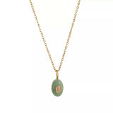 Natural Stone Pendant Necklace - Trendsi - Flyclothing LLC