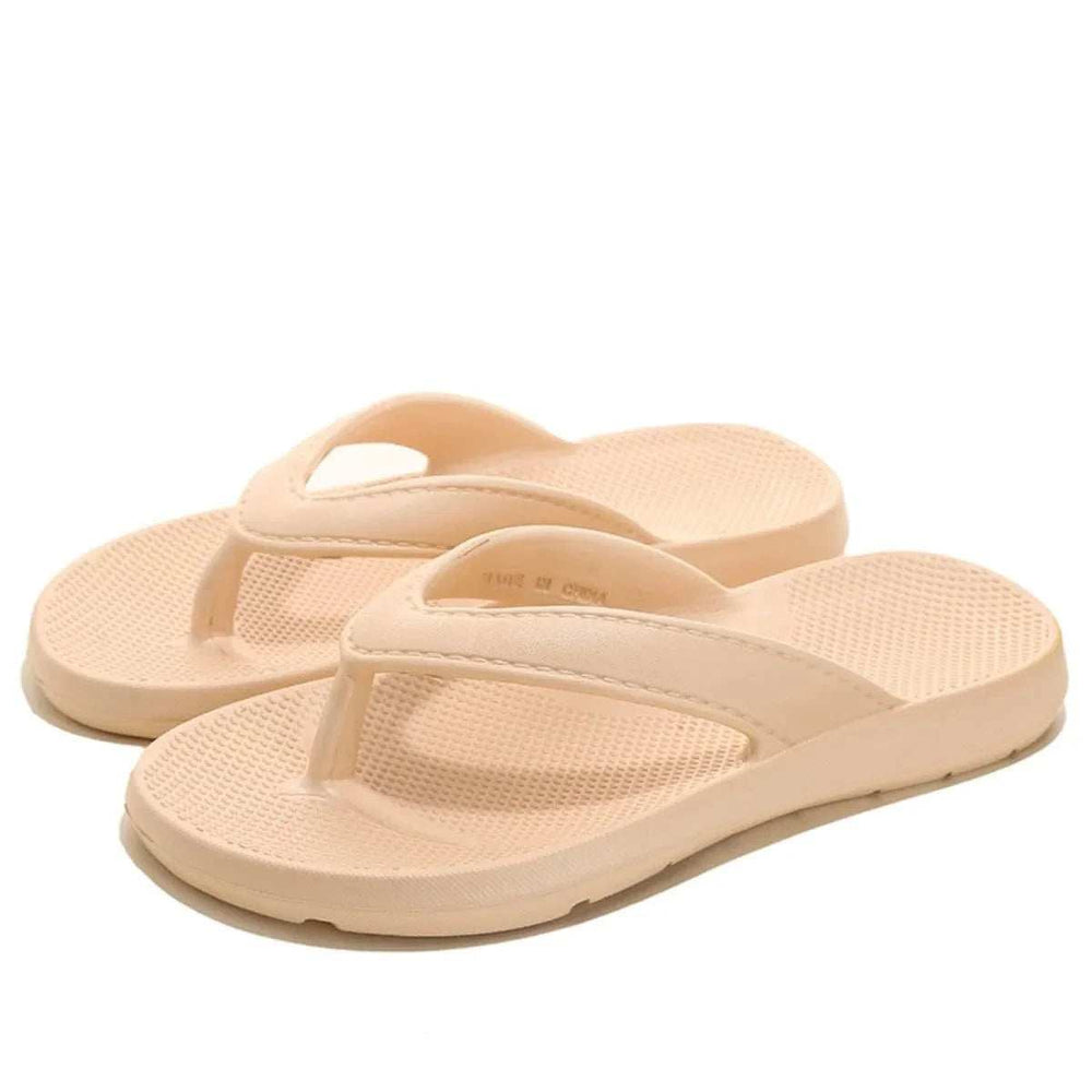 Toe Post Platform Slippers - Trendsi - Flyclothing LLC