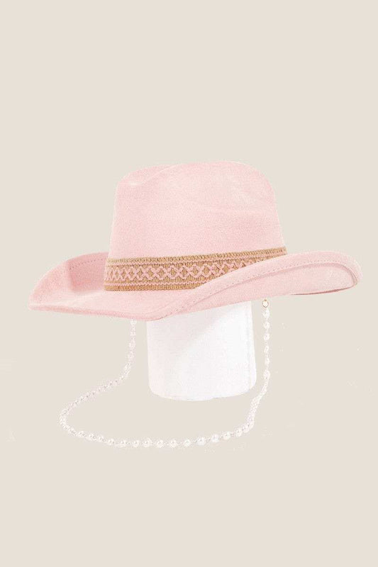 Fame Ornate Band Cowboy Hat - Trendsi - Flyclothing LLC