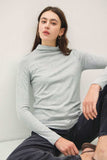 Be Cool Mock Neck Long Sleeve T-Shirt - Trendsi - Flyclothing LLC