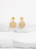 18K Gold-Plated 925 Sterling Silver Star Shape Earrings - Trendsi - Flyclothing LLC