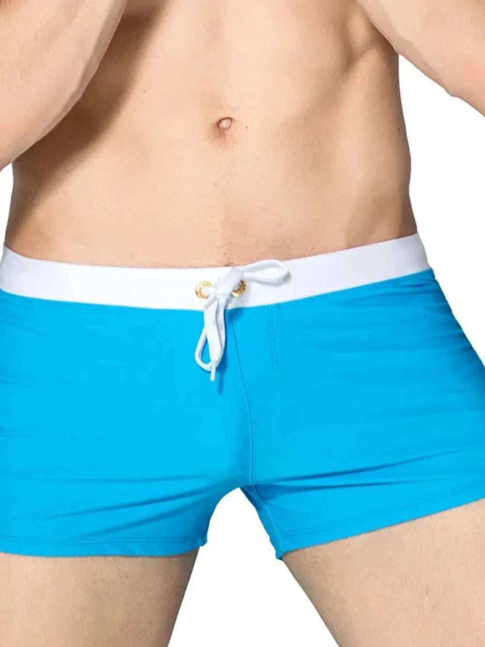Men's Drawstring Swim Shorts - Trendsi - Flyclothing LLC