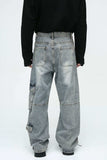Wide Leg Jeans with Cargo Pockets - Trendsi - Flyclothing LLC